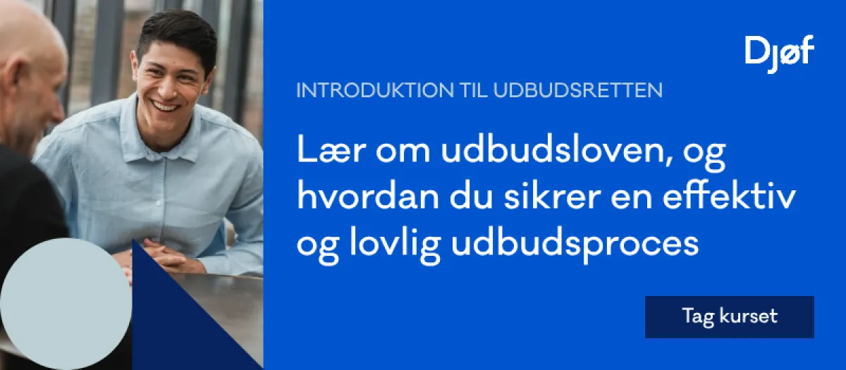 Introduktion til udbudsretten