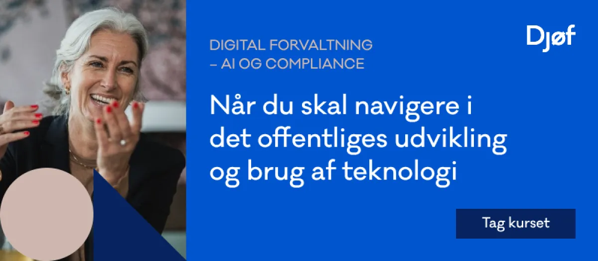 Digital forvaltning – AI og compliance