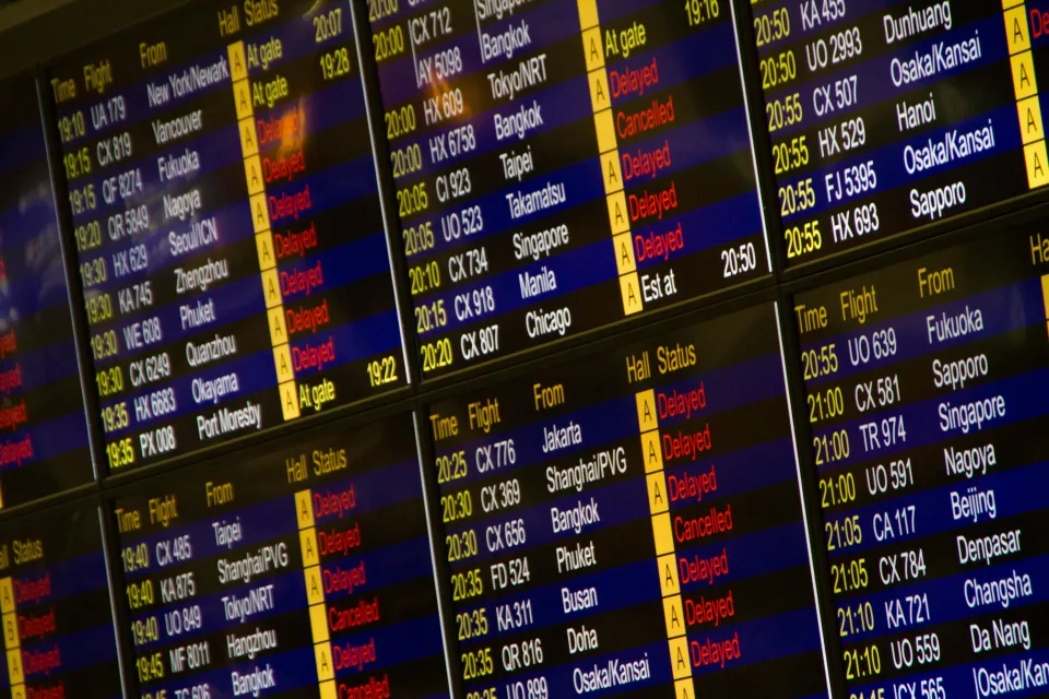 En passagers egen ombooking gav ingen kompensation