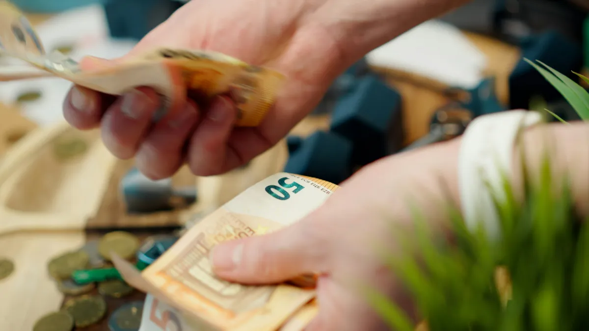 Hvor store må kontantbeløbene være?