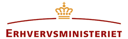Erhvervsministeriet logo