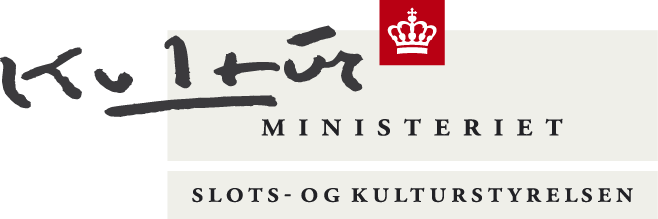 Slots- og Kulturstyrelsen logo